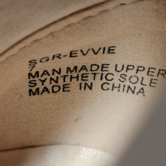 Sugar Evvie Snakeskin Print Boots Size 7 - Picture 13 of 14